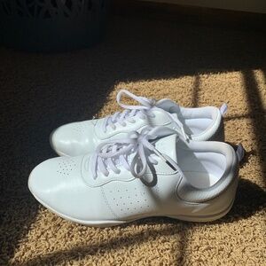 Sport white cheer shoes